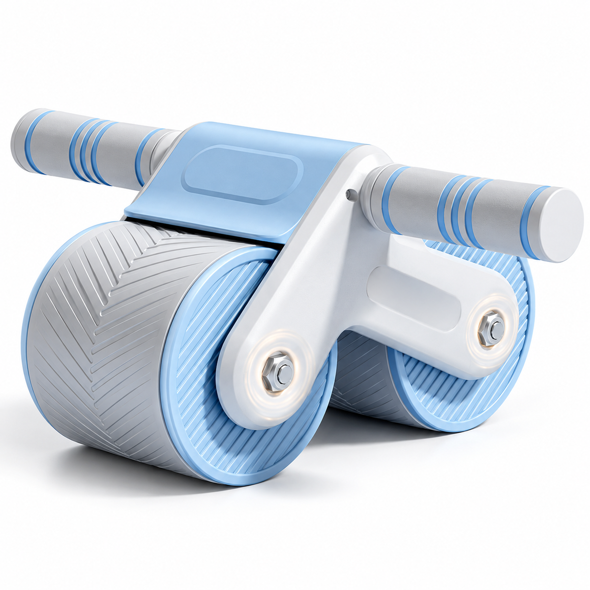 🩵 Core Training | Reinforced ABS Ab Roller | Self-Rebound Exercise Wheel