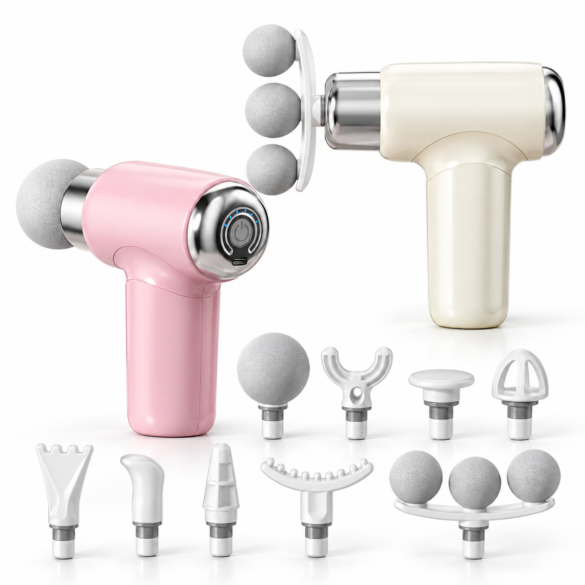 💆 Muscle Relief | Smooth ABS Massage Gun | Cute Portable Massager