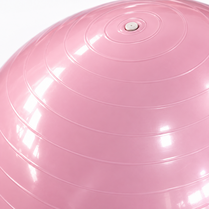 🩰 Fitness Training | Anti-Burst PVC Ball | Pastel Pink Yoga Ball
