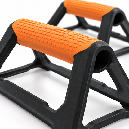 🏋️ Home Training | Heavy-Duty Plastic | Non-Slip Push-Up Stands