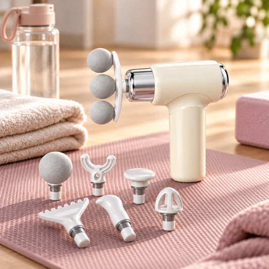 💆 Muscle Relief | Smooth ABS Massage Gun | Cute Portable Massager