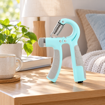 🤚 Hand Strength | Plastic Spring Gripper | Digital Count Hand Exerciser