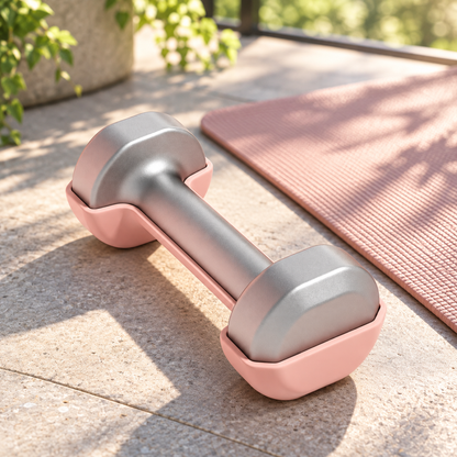 💪 Home Workout | Solid Cast Iron Dumbbell | Compact Fitness Weight